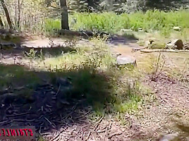 Mrsv Swallows Bbc Nut While On Hiking